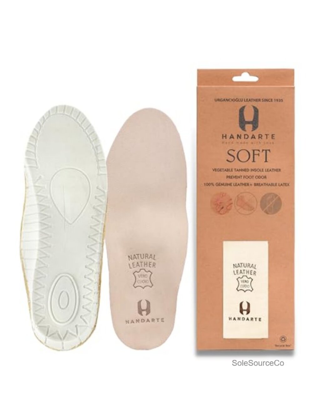 Leather Orthopedic Insoles Cushioned Comfort Shoe Inserts